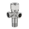 Buy cheap Wall-Mounted Iron / Brass Ammunition Cartridge Two-Way Angle Stop Valve For Bathroom from wholesalers