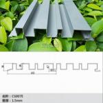 Corrugated 3D Decorative Aluminum Wall Panel For Exterior Background