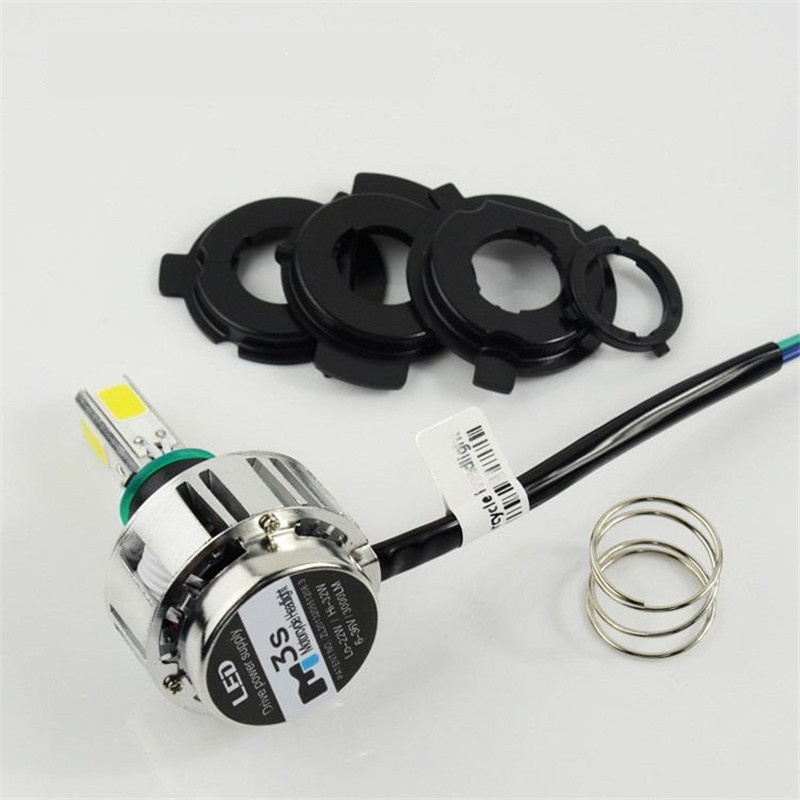 Motorcycle / Electric Bicycle Led Headlight Bulbs Scope 32W 3000LM With Transformer
