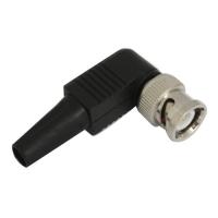 Buy cheap with Boot Right Angle BNC Male Solderless CCTV Connector for RG59 Coaxial Cable product