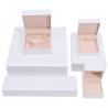Buy cheap Custom 9x9x4cm Jewelry White Paper Box for Bracelet Earrings Necklace Ring Packaging from wholesalers