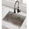 Buy cheap Durable Undermount Stainless Steel Kitchen Sink Exterior Dimensions 25 Inch X 20 Inch from wholesalers