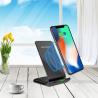 Buy cheap Desktop ABS Phone holder 10W Fast Charging Portable wireless Charger from wholesalers