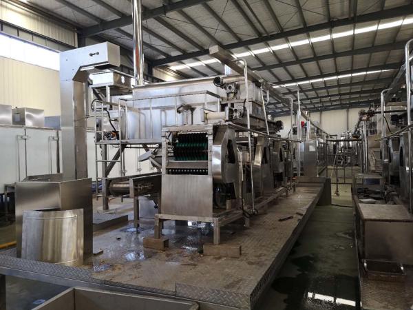 Buy cheap Stainless Steel Peanut Frying Machine Production Line For Broad Bean Easy Operation from wholesalers