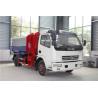Buy cheap Side Loading Garbage Compactor Truck Dongfeng 4X2 8CBM Carbon Steel Waste Truck from wholesalers
