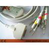 Buy cheap Fukuda Denshi Ecg Cords CP-104L Patient Monitor Cable Din 3.0 from wholesalers