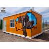 Buy cheap Art Decorative Prefabricated Container House , Vacation Prefab Sea Container Homes from wholesalers