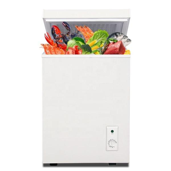 Buy cheap 42L Small Home Freezer Chest Compact Deep Freezer Folding Door from wholesalers