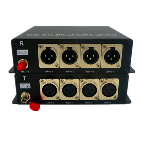 Buy cheap Two Way XLR Audio To Fiber Converter Broadcasting BIDI Balanced Audio from wholesalers