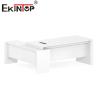Buy cheap White Modern Office Furniture Desk MDF L Shaped Executive Desk from wholesalers