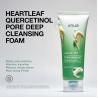 Buy cheap Korean Heartleaf Quercetinol Moisturizing Facial Cleanser Foam BHA Hyaluronic Acid Blackhead Remover 150ml 5.07oz from wholesalers
