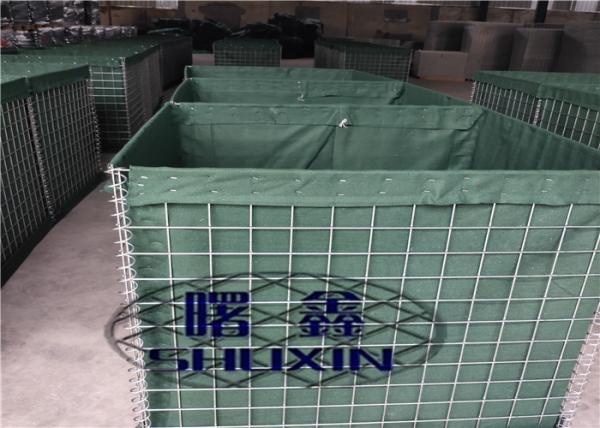 Buy cheap Mil5 Hot Dipped Galvanized Hesco Defensive Barrier from wholesalers