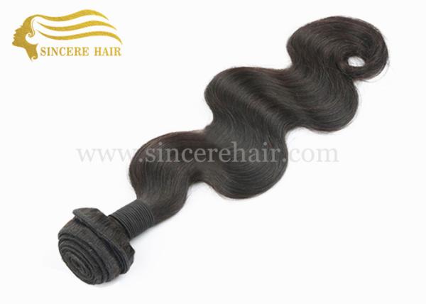 Buy cheap 20" Body Wave 100% Natrual Virgin Human Hair Weft Extensions 100 Gram Each Piece For Sale from wholesalers
