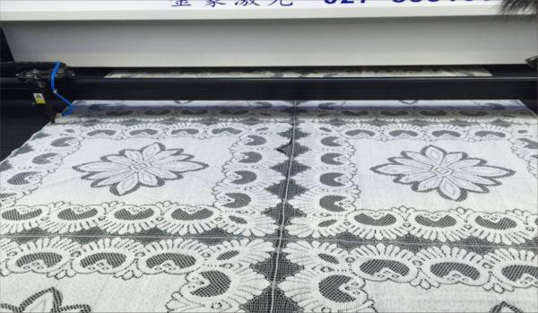 Buy cheap Large Format Garment Laser Cutting Machine For Bridal Wedding Veil Lace Trim from wholesalers