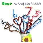 6mm, 7mm, 8mm, 9mm Pipe Cleaners, Chenille Stems for hobbies & kids DIY hand