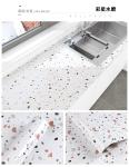 Decorative PVC Vinyl Marble Wallpaper Oil Proof Marble Effect Bathroom Wallpaper