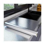 Kitchen Backsplash Stickers Self Adhesive Aluminum Foil Film Waterproof Stove