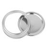 Buy cheap Dia 3.38in Reusable Mason Glass Mason Jar Lids Aluminum Cylinder Containers 86mm from wholesalers