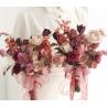 Buy cheap Fish tail yarn packaging ribbon wholesale cake ribbon yarn flower shop floral DIY flower ribbon gift box chiffon ribbon from wholesalers