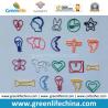 Buy cheap Durable Top Quality China Manufacturer Office/School Used Plastic Badge Clips w/Custom Logo from wholesalers