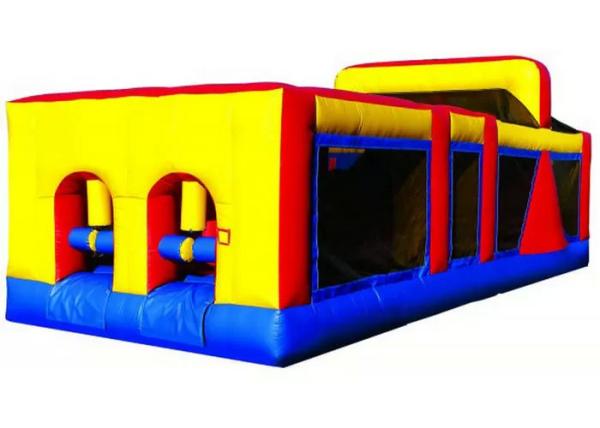 Buy cheap Kindergarten Baby Inflatable Obstacle Courses Bouncer Digital Printing from wholesalers