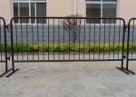 Iron Metal Flat Feet Event Crowd Control Barriers