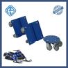 Buy cheap Mini Snowmobile Moving Cart Motorcycle Trolley Rubber Wheel Heavy Duty Dolly from wholesalers