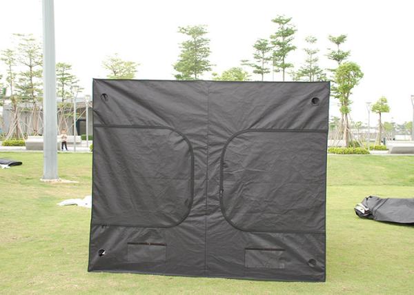 Buy cheap 2.4m*2.4m*2m Grow Room Tent Hydroponic Growing Systems , 600D Indoor Grow Box from wholesalers