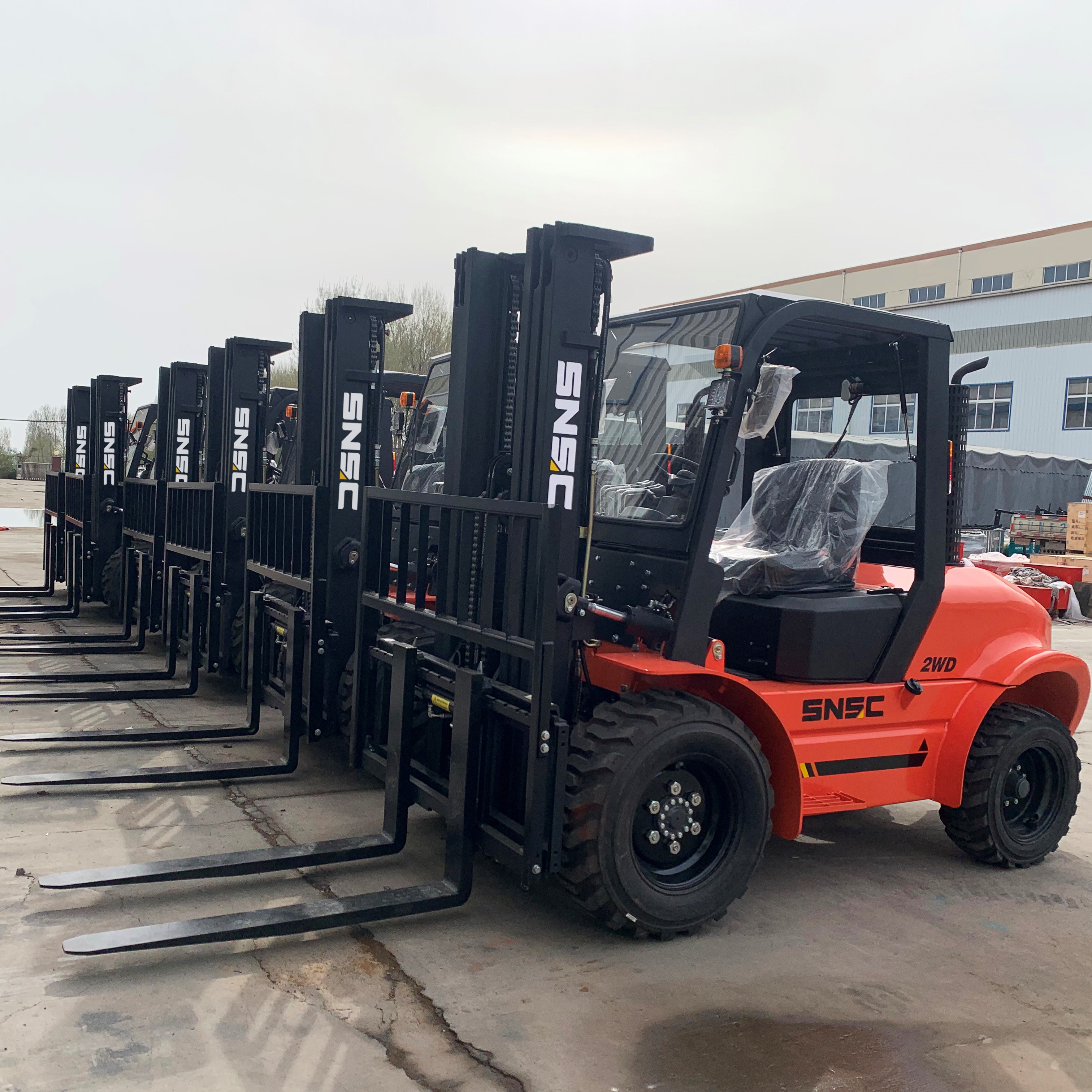 4x4 3 Ton 5 Ton 4wd Rough Terrain Forklift