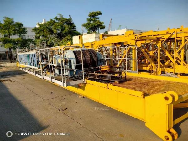 17 Years Zoomlion Tower Crane 16t Lifting Capacity GS Certified Spare Parts
