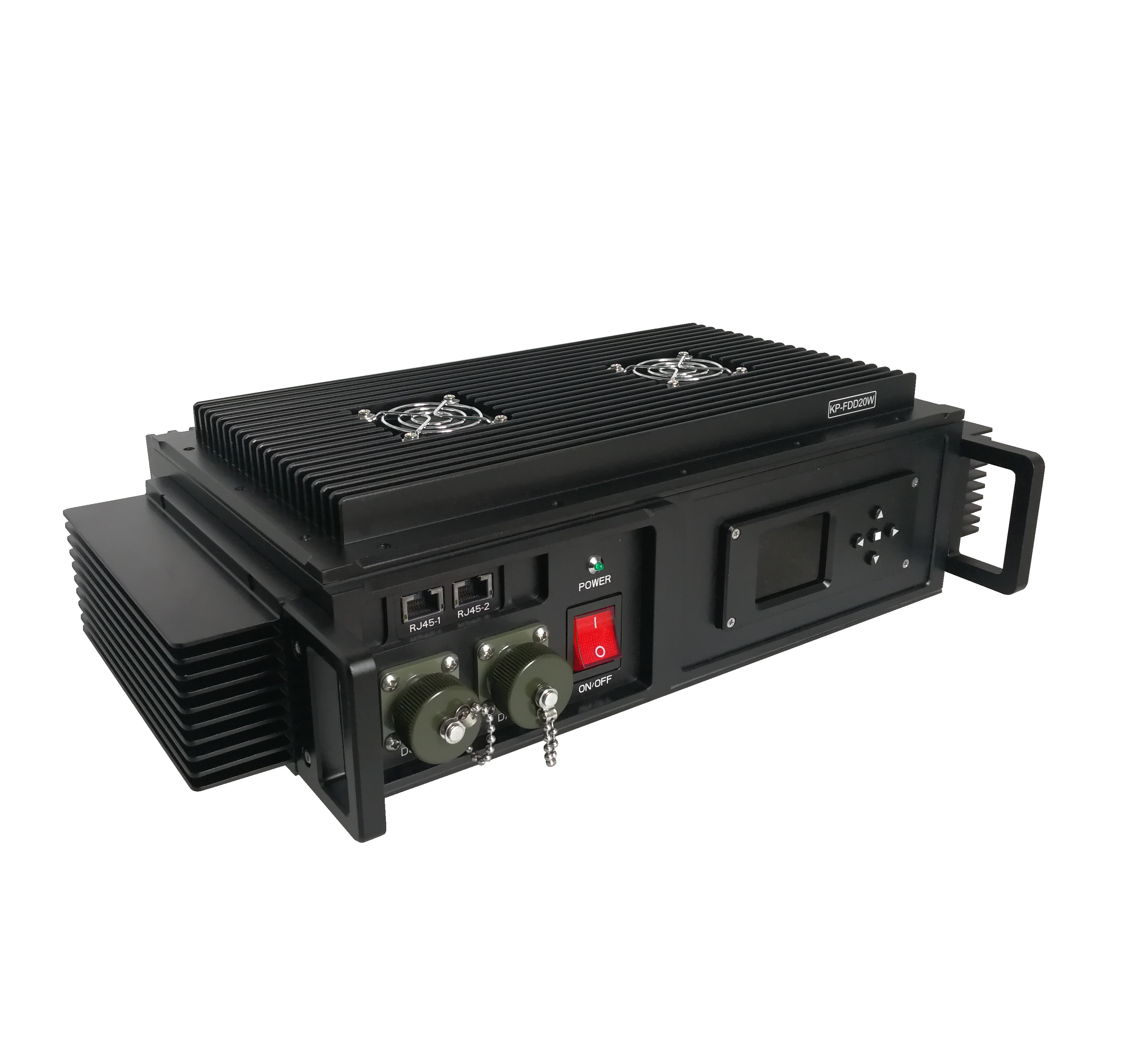 Long Range Vehicle / Marine COFDM HD Video Transmitter 15~20km NLOS Wireless Security System