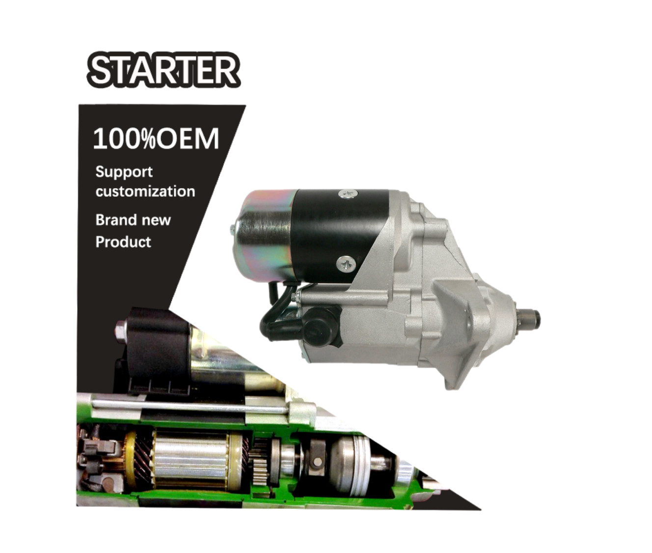 12V 10T CW STARTER 70270324, 70273901, 270324, 273901, 028000-6780, 028000-6781, 028000-6782, 028000-6783 0280006780