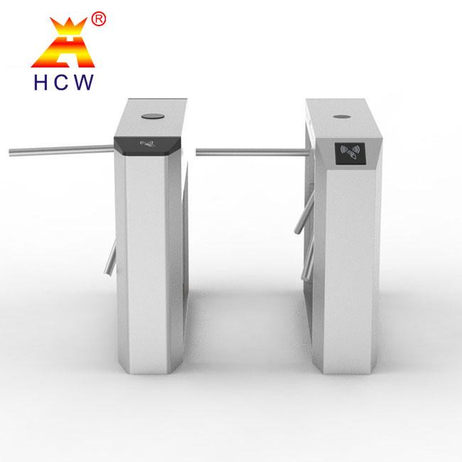 Fingerprint Tripod Turnstile Gate Automatic RS485 Communication Interface