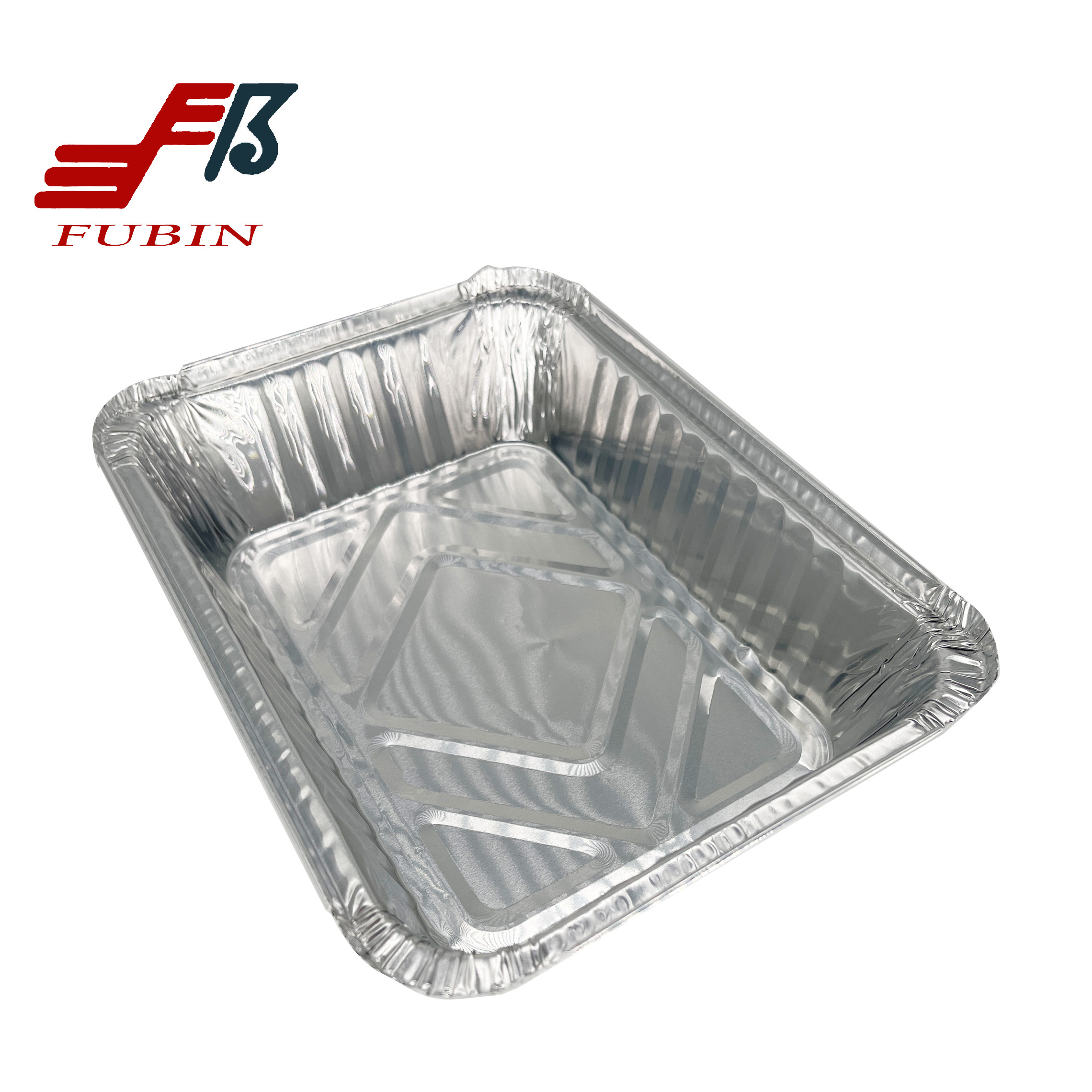 FDA 33.8oz Rectangular Foil Trays Metal Foil Container For Heating