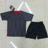 Buy cheap Breathable Black Custom Name Soccer Jersey from wholesalers