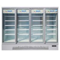 Buy cheap Stylish Swing Upright Glass Door Fridge Commercial Beverage Refrigerator Glass product