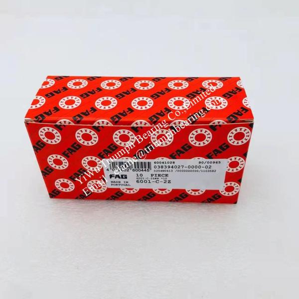 Buy cheap FAG Deep Groove Ball Bearings 6001-C-2Z from wholesalers