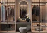 20mm Big Bedroom Wardrobe Closet Designs With Mirror Led Lighting