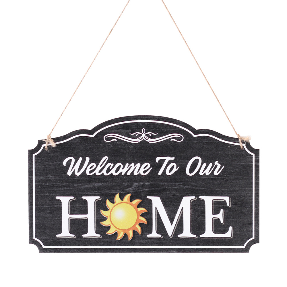 Wooden Home Front Door Decor-welcome Home Sign for Gift
