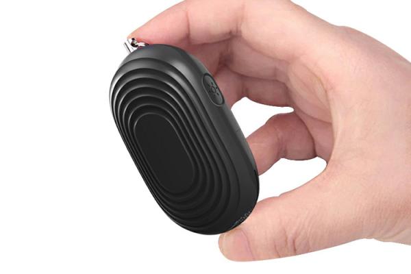 Buy cheap 7 Colors Self Defence Alarm Keychain , 130db Personal Alarm Logo Printed from wholesalers