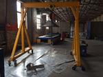 Mini Portable Gantry Crane , Mobile Rubber Tyre Gantry Crane 1 - 10 Ton