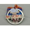 Buy cheap Triathlon Iron Ribbon Medals Nickel Plated For Decoration from wholesalers