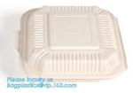 corn starch clamshell box,Corn Starch Food Container, Disposable Lunch Box