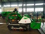 Self Propelled Farm Combine Harvester Light Weight Track Combine Harvester