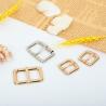Buy cheap Backpack Gold Square Belt Buckle Antiwear ISO9001 from wholesalers
