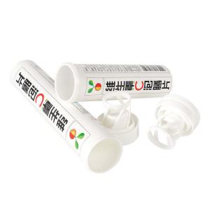 Buy cheap Desiccant Included In Effervescent Tablet Packaging Spiral Lid Design Made Of PE from wholesalers