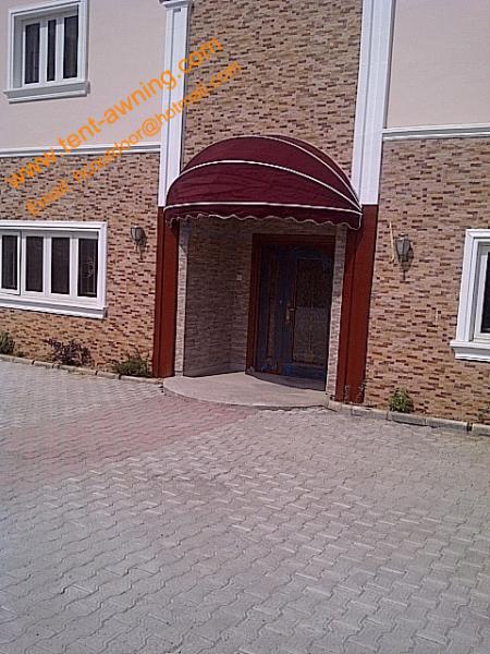Buy cheap Aluminum Frame Waterproof Customized Size Door Canopy European Awnings from wholesalers