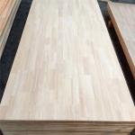 Customized 1220x2440mm Carbonized Solid Wood Panel Rubber Finger Joint Hardwood