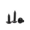 Buy cheap Metric Black Zinc Steel 8.8 Grade Cross Pan Washer Head Self Tapping Screw for Plastic from wholesalers
