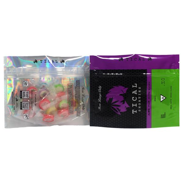 Buy cheap PE Holographic Stand Up Pouch With Transparent Window from wholesalers
